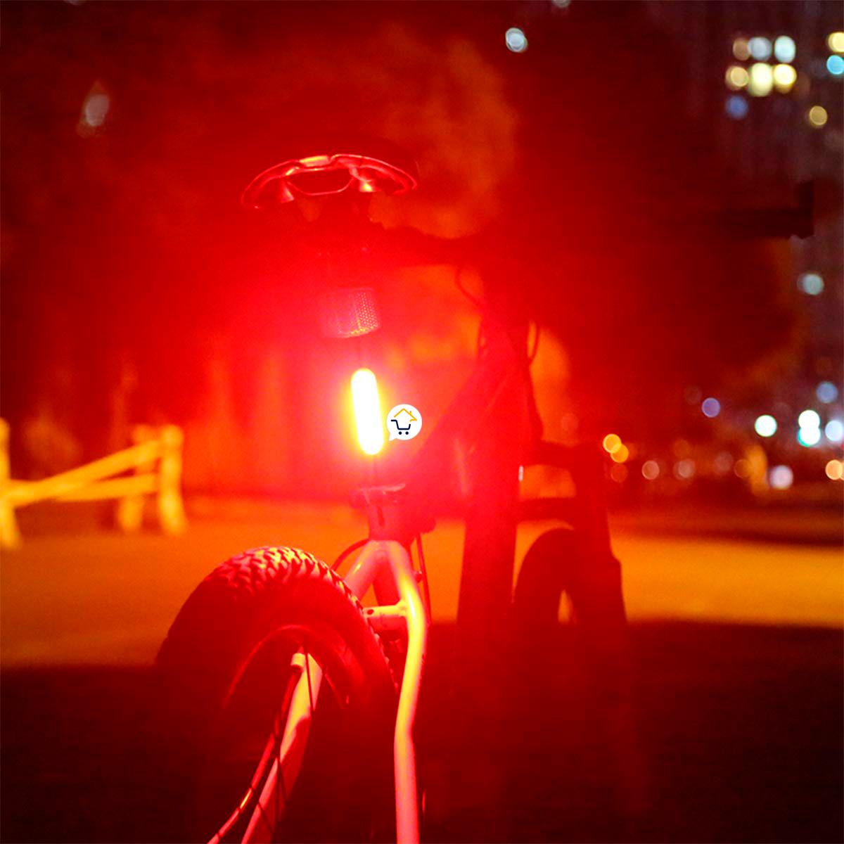Stop Bicicleta Impermeable Luz Led Recargable Ciclismo OF399